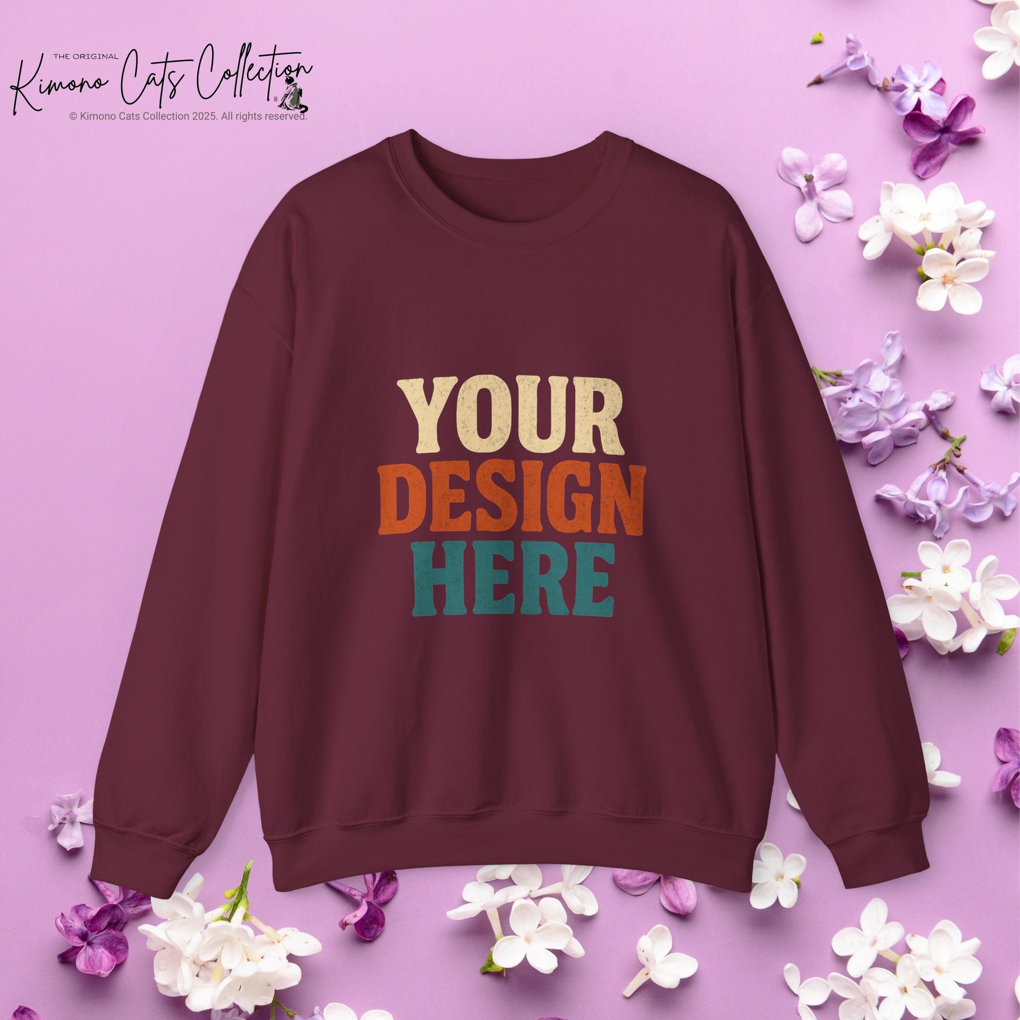 Custom Image Sweatshirt – Your Art, Photo, or Design Printed