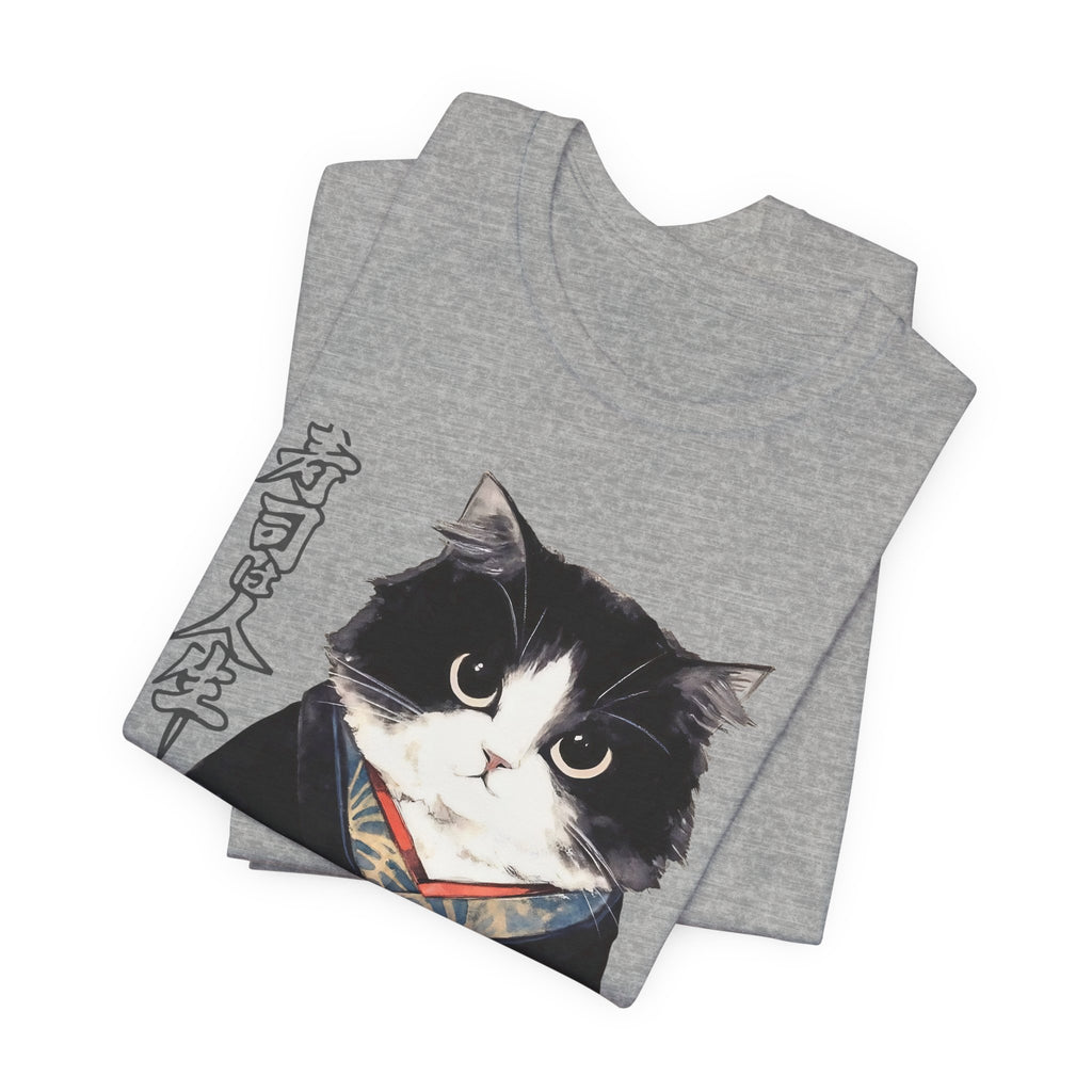 Japanese Neko Cat Tee | Cat in Kimono Shirt