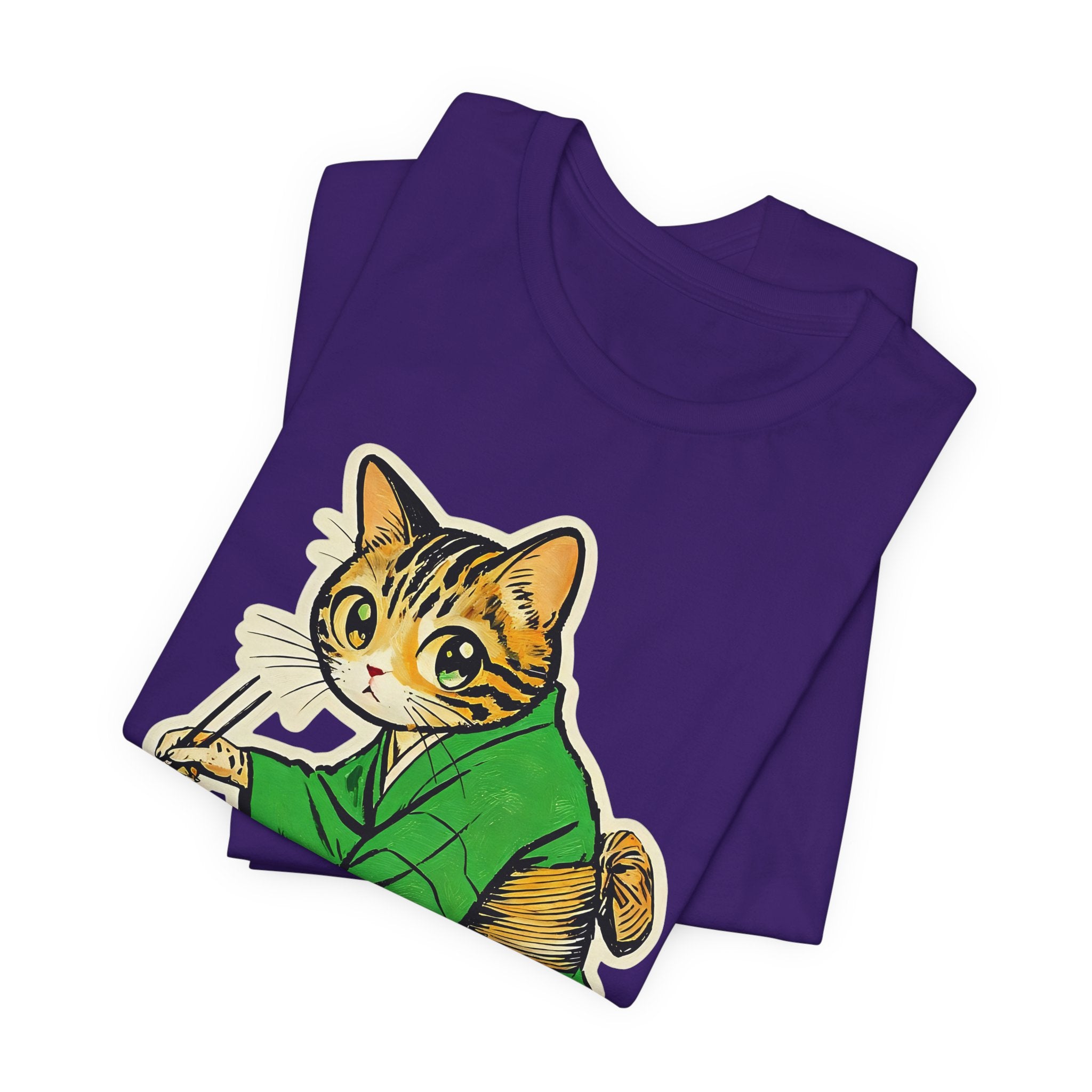 Kawaii Bengal Kimono Cat Shirt  Sushi Cat Tee