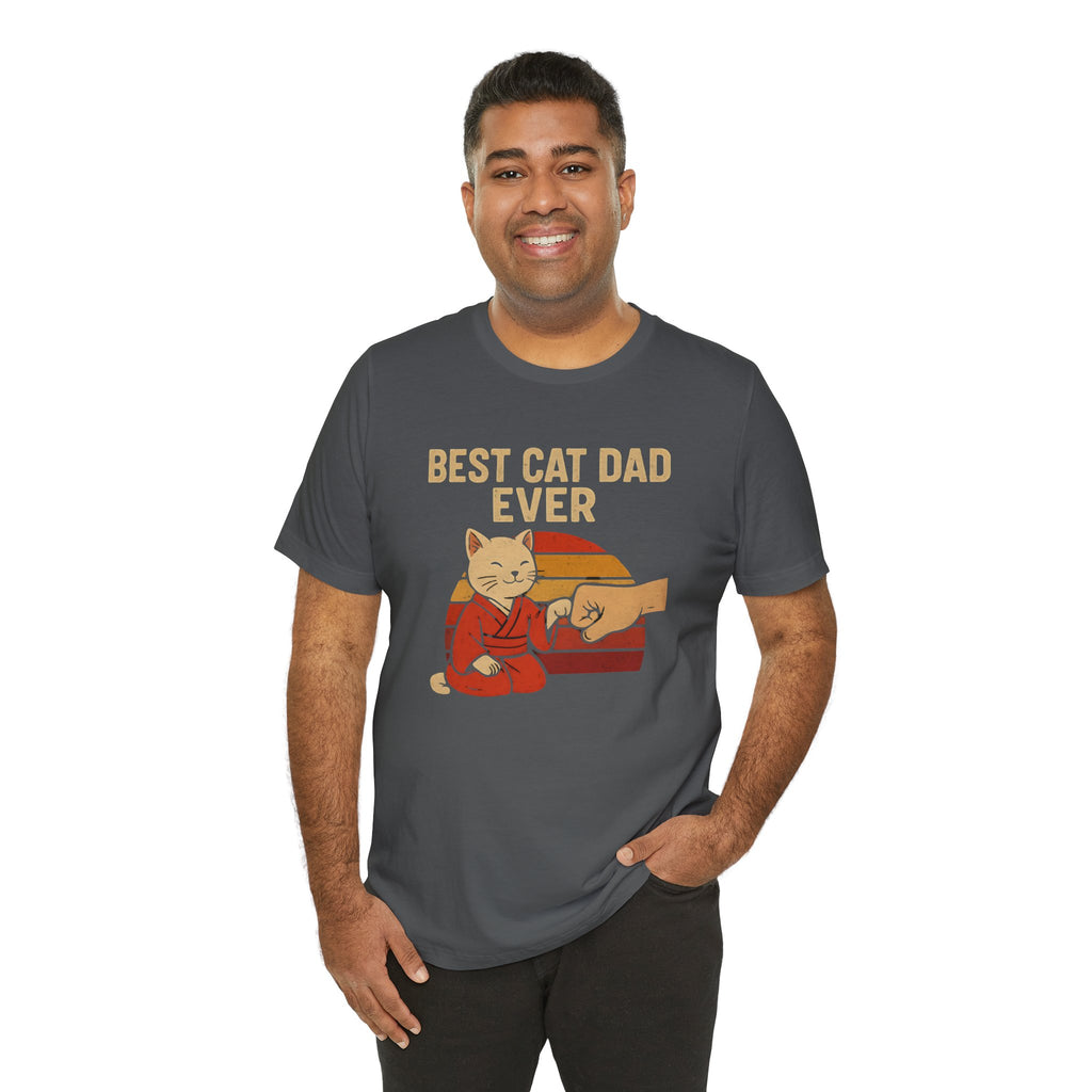 Best Cat Dad Ever Tee – Unisex