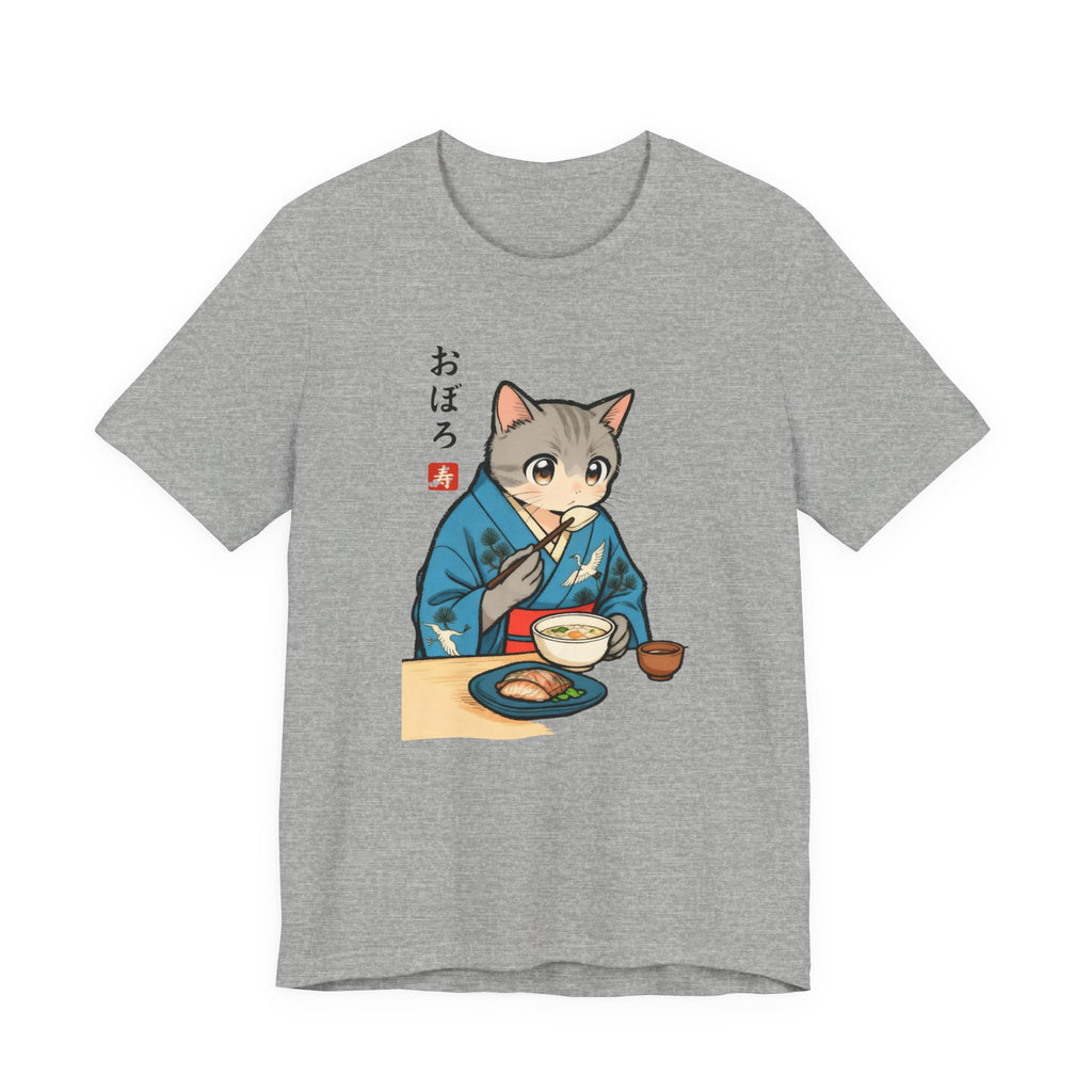 Noodle Kimono Cat Shirt - Japanese Comfort Meal Cat Tee
