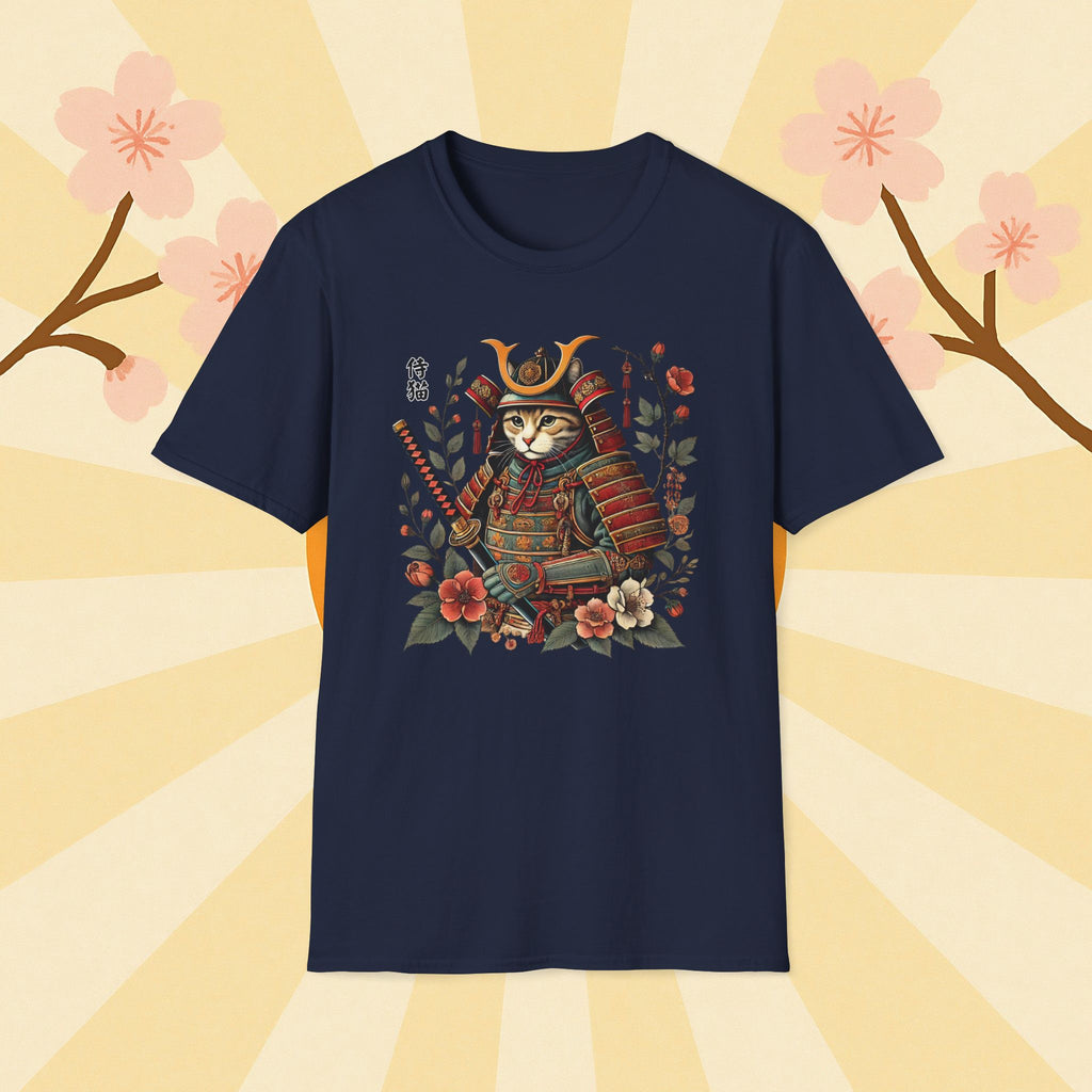Samurai Cat T-Shirt, Unisex