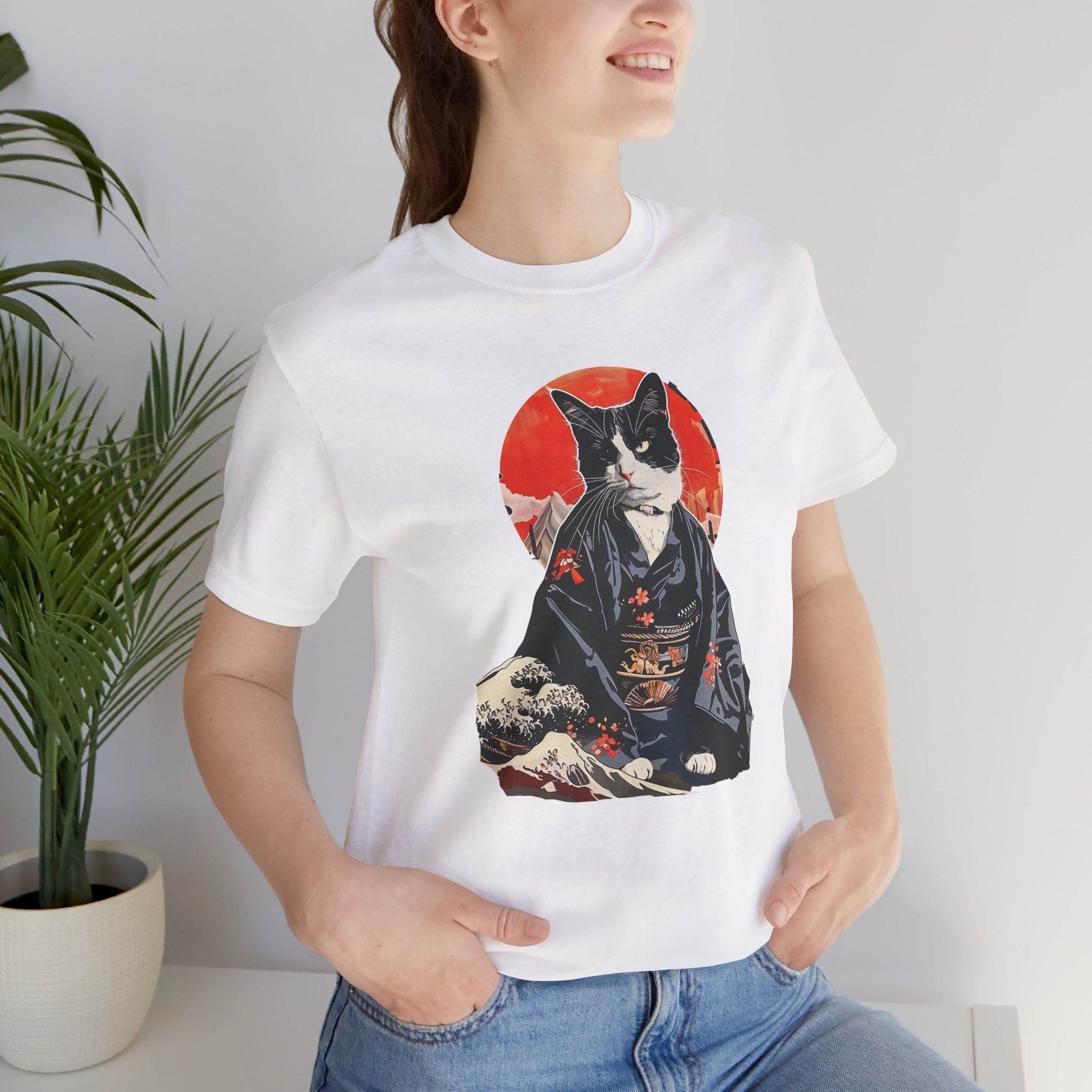 Kimono Cats Sunset Tee - Unisex Cat Lover T-Shirt 🐾