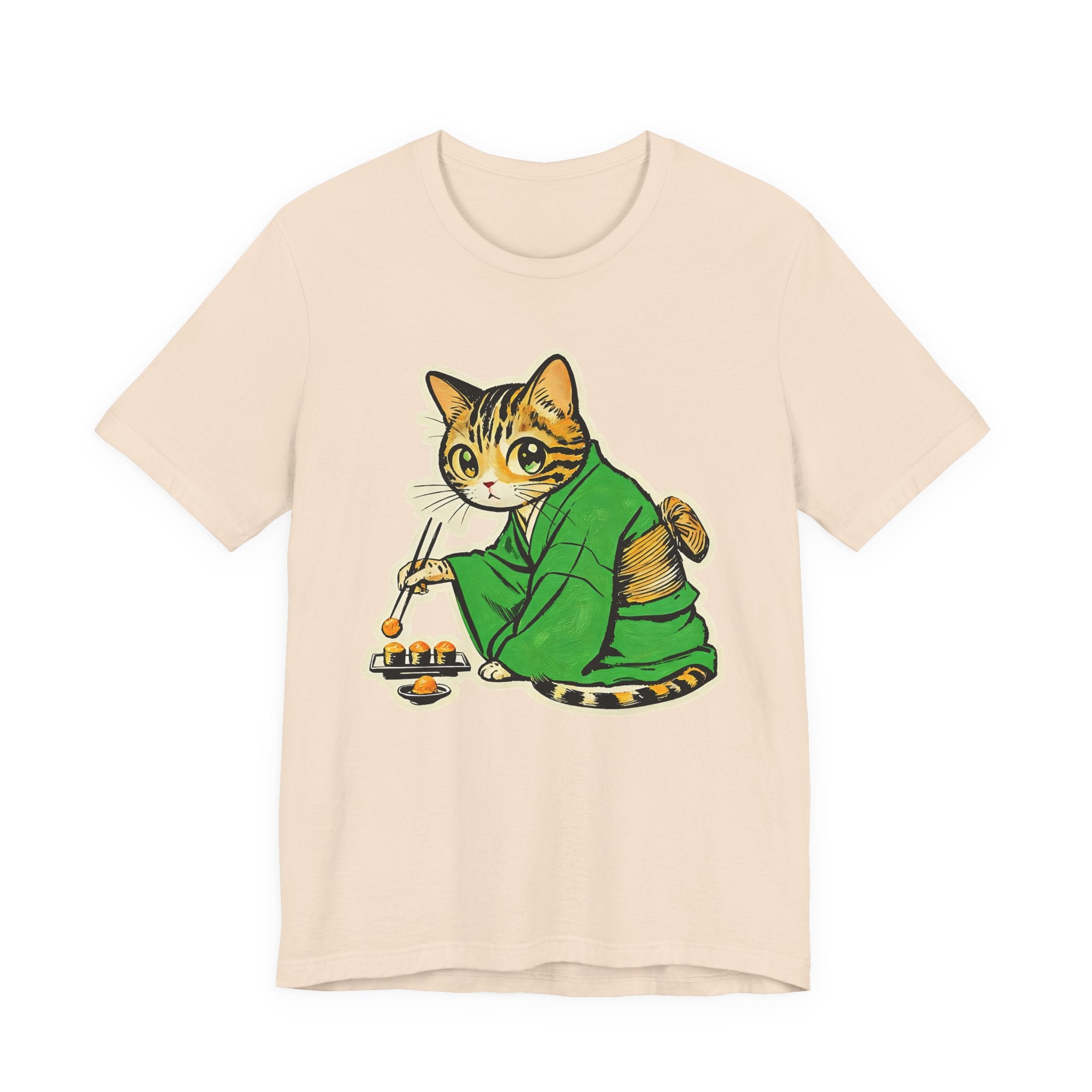 Kawaii Bengal Kimono Cat Shirt  Sushi Cat Tee