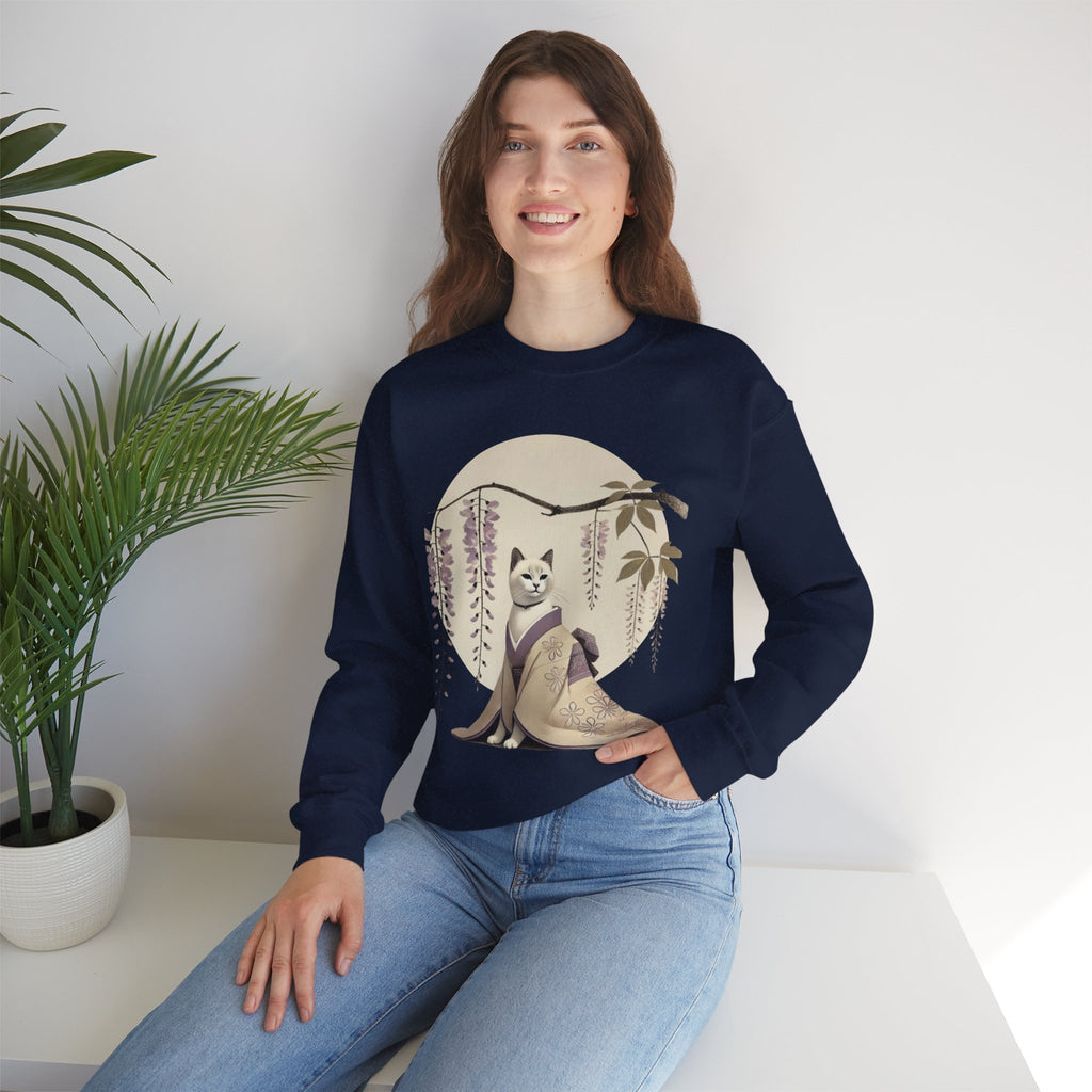 Geisha Cat Sweatshirt