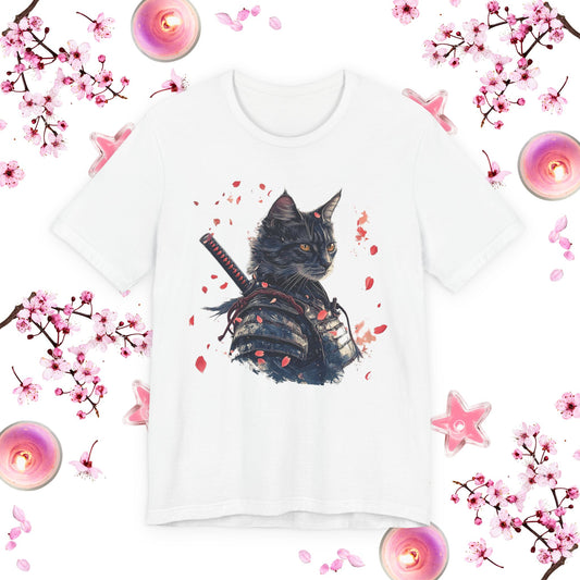Samurai Cat Warrior Tee - Unisex
