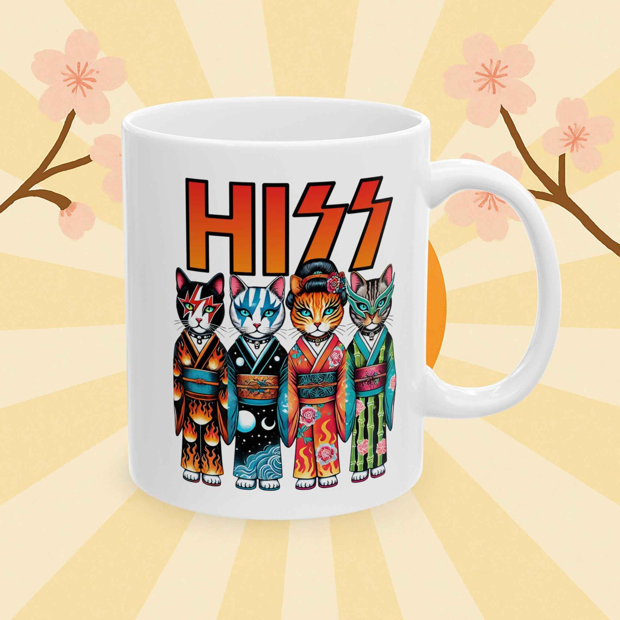 HISS Funny Cats Mug (11oz, 15oz)