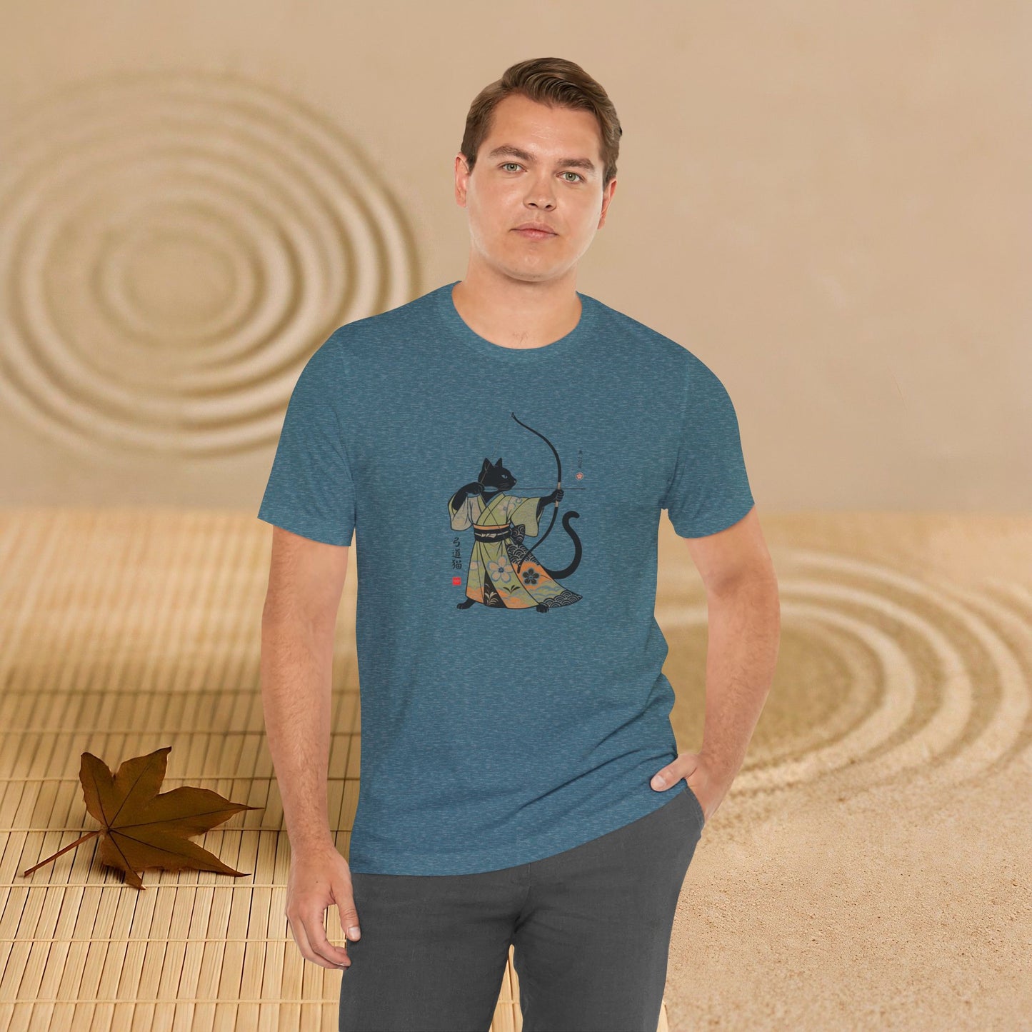 Kyudo Cat Archer T-Shirt