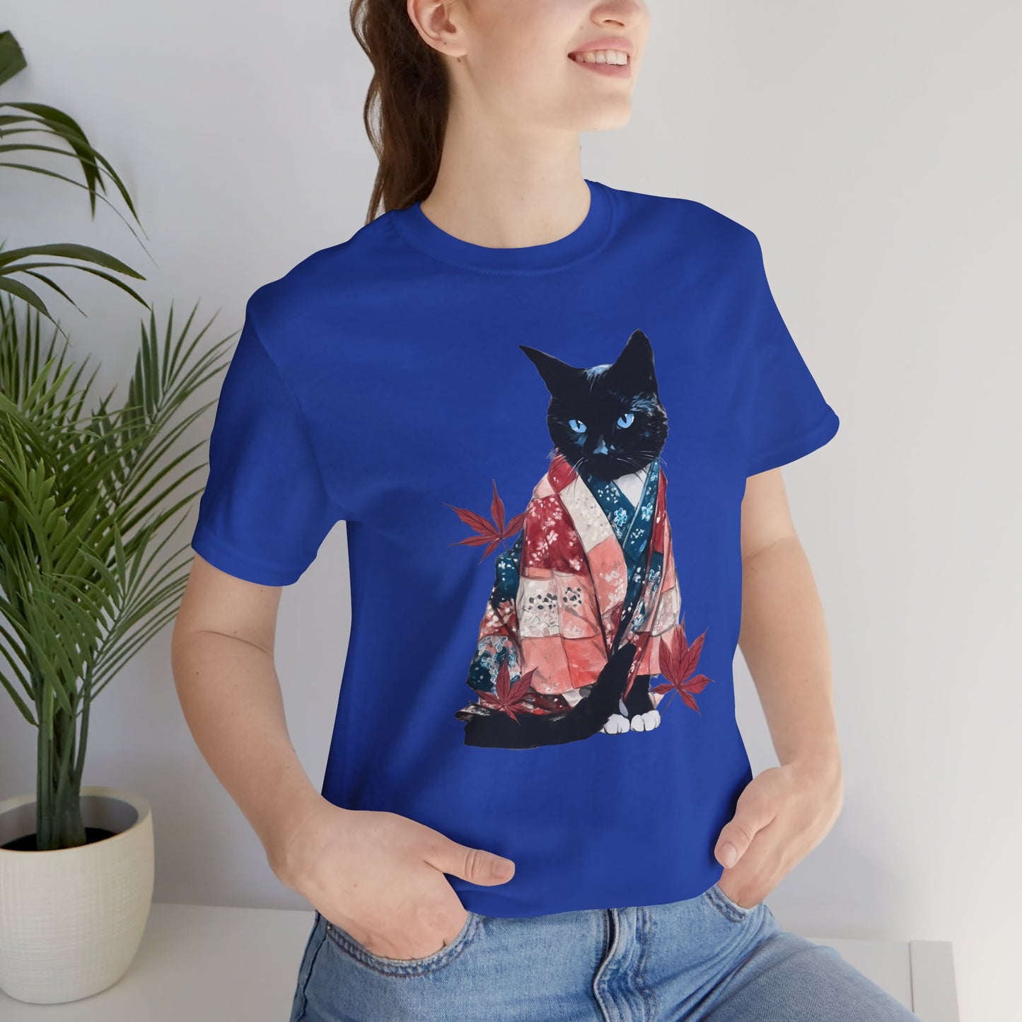 Kimono Cat Tee, Momiji Nekoma - Unisex