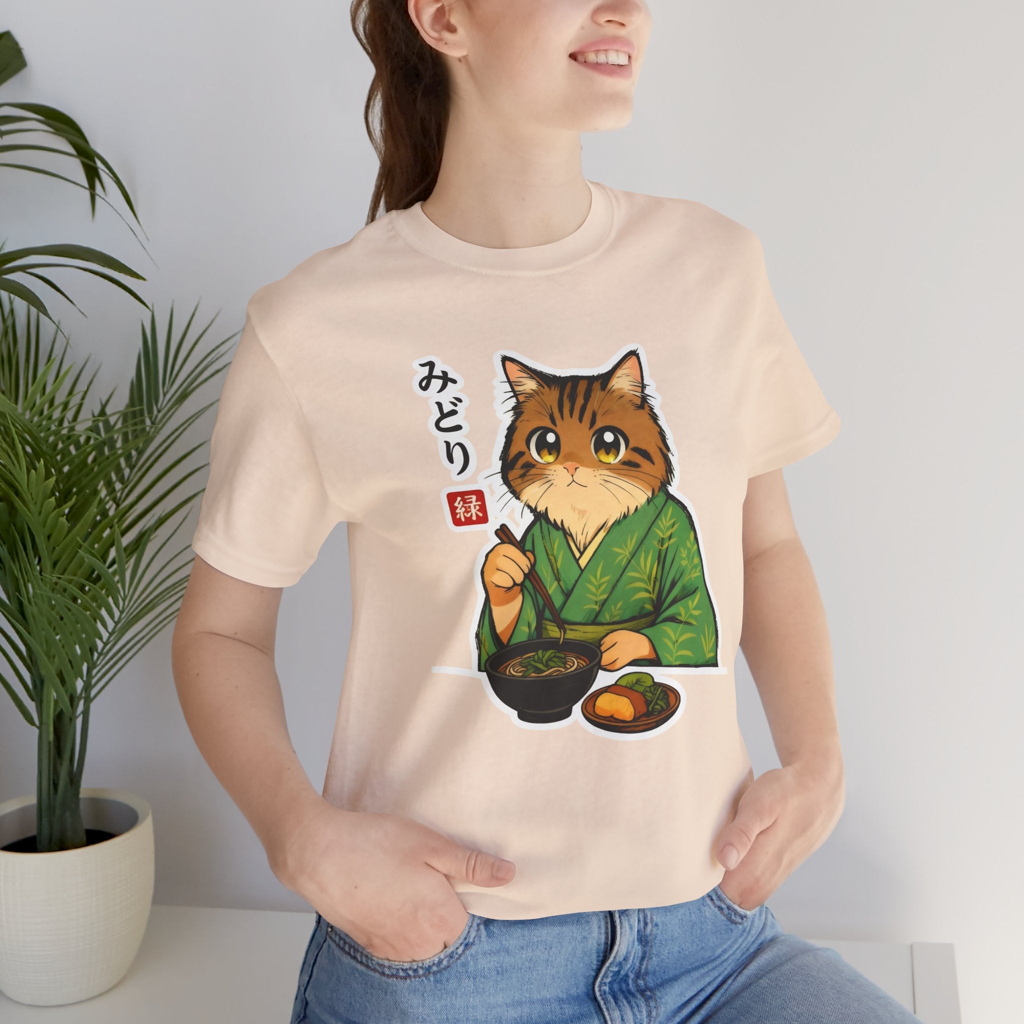 Ramen Kimono Cat Shirt - Japanese Noodle Cat Tee