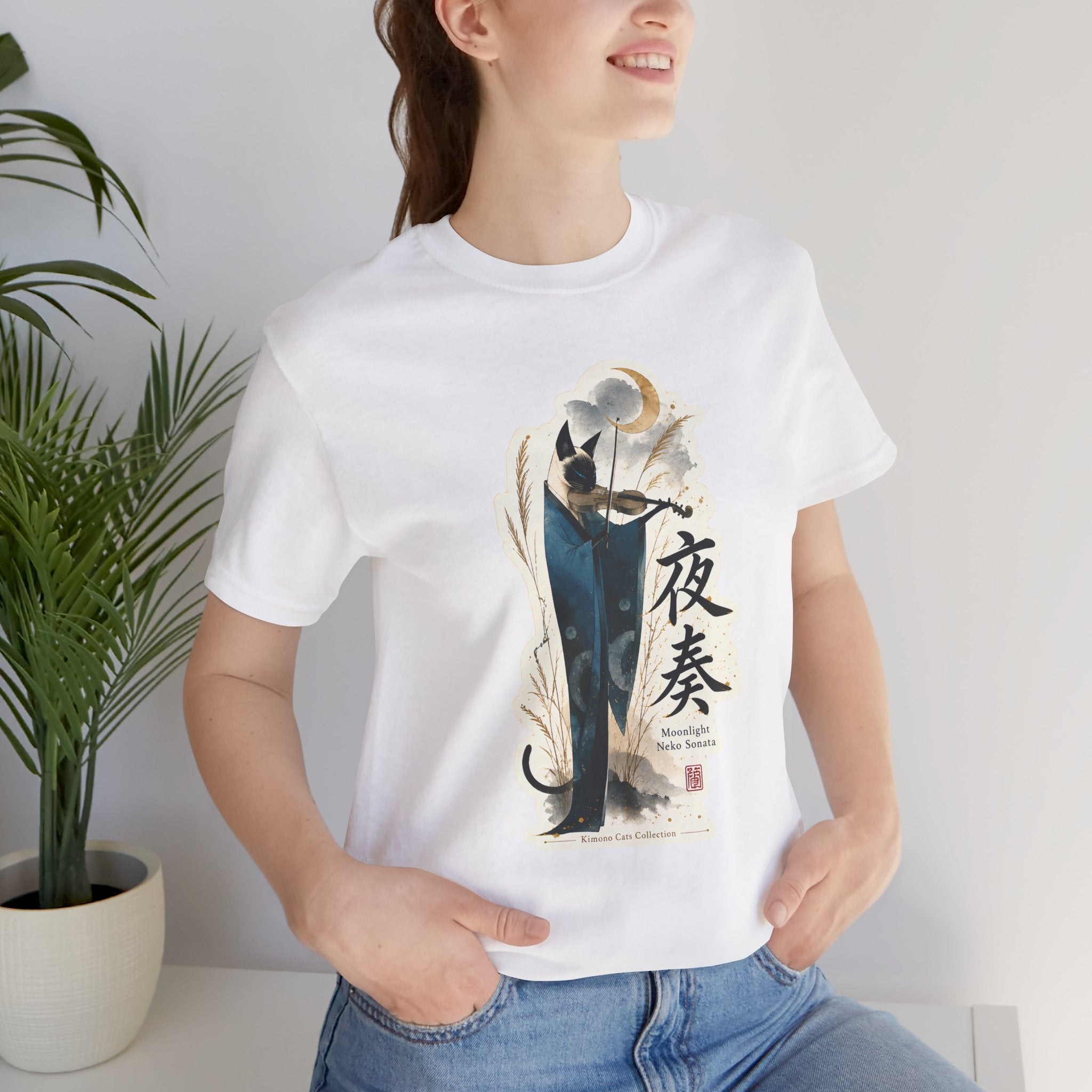 Yasou Night Melody T-Shirt — Japanese Ink Warrior Graphic Tee