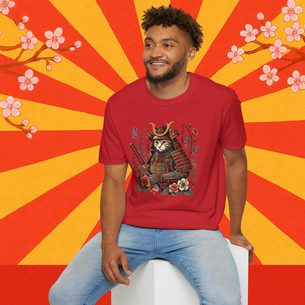 Samurai Cat T-Shirt, Unisex