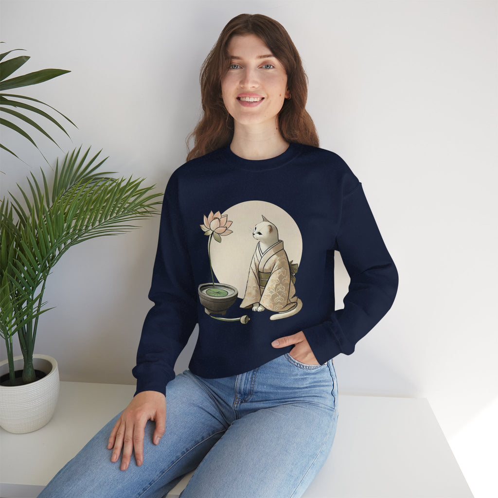 Geisha Cat Sweatshirt