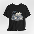 Foxy Banjo Graphic Tee — Vintage Fox Playing Banjo Nature T-Shirt