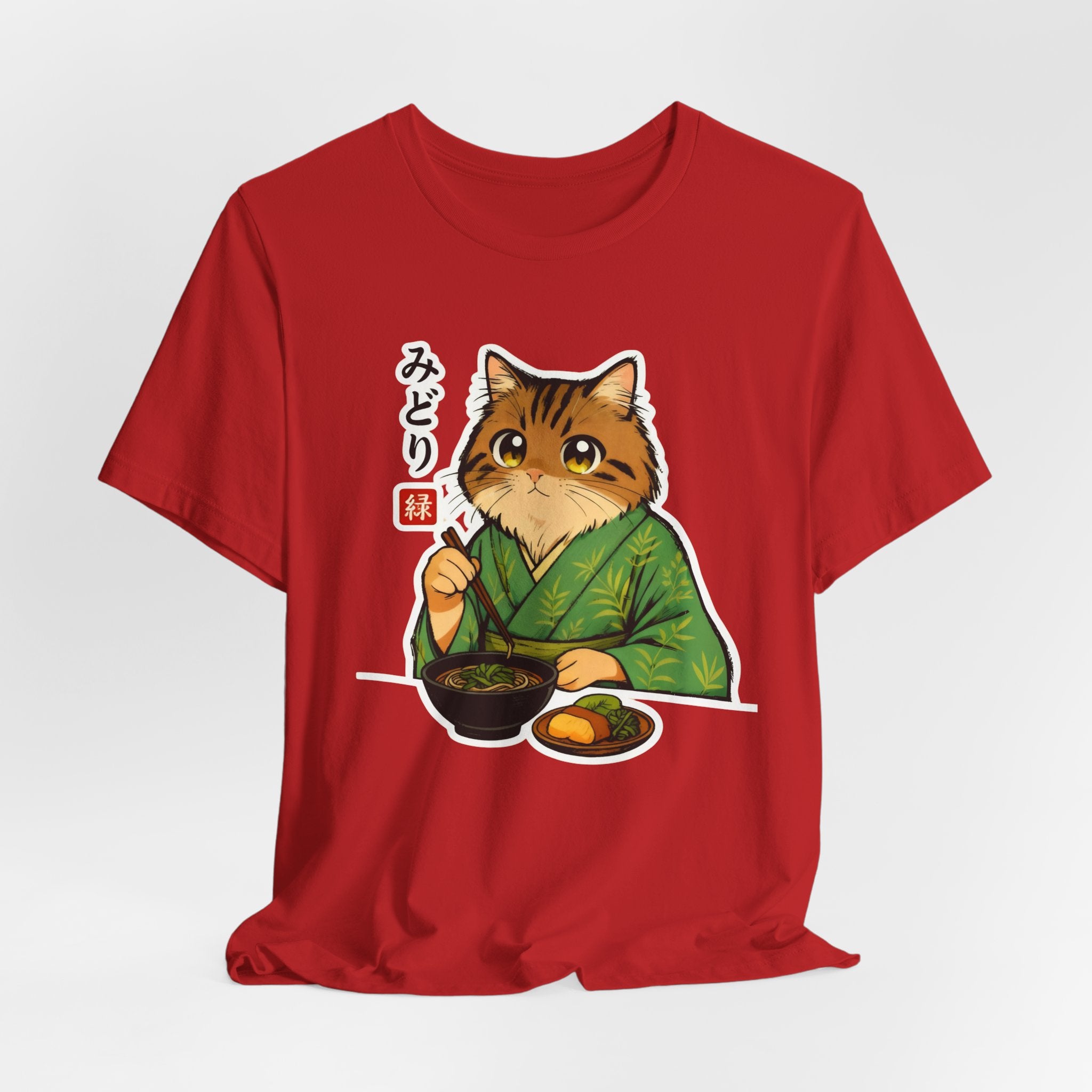 Ramen Kimono Cat Shirt - Japanese Noodle Cat Tee