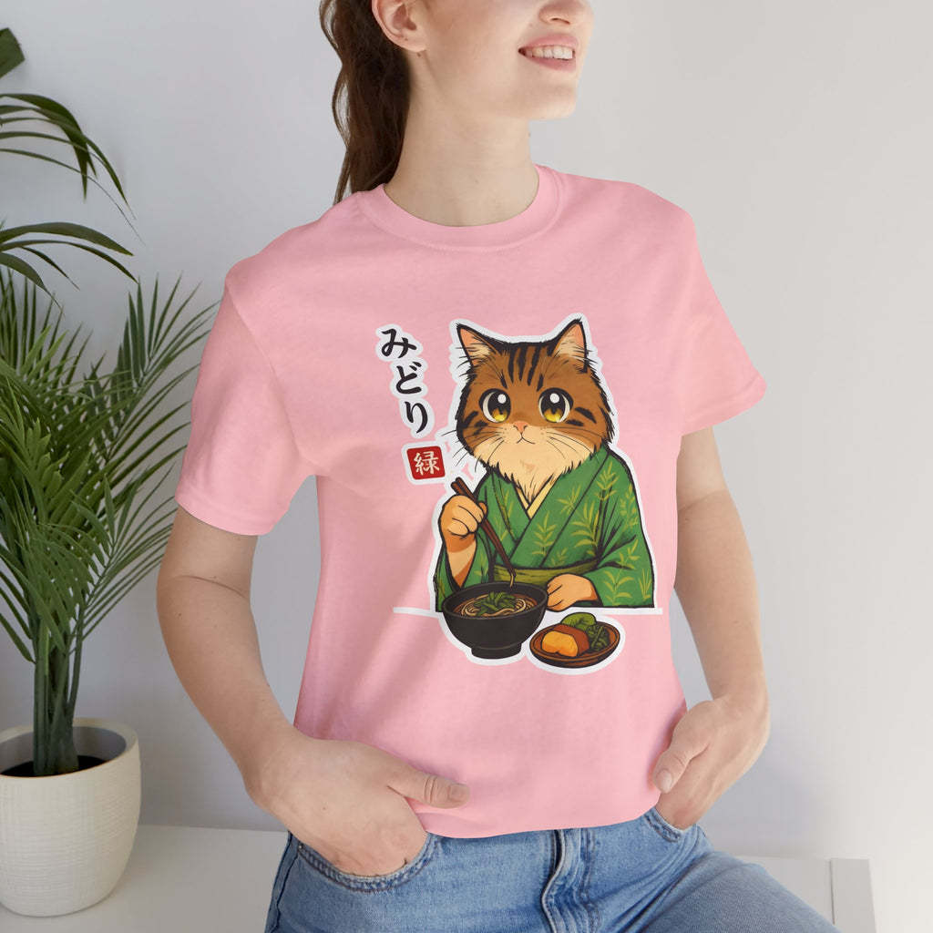 Ramen Kimono Cat Shirt - Japanese Noodle Cat Tee