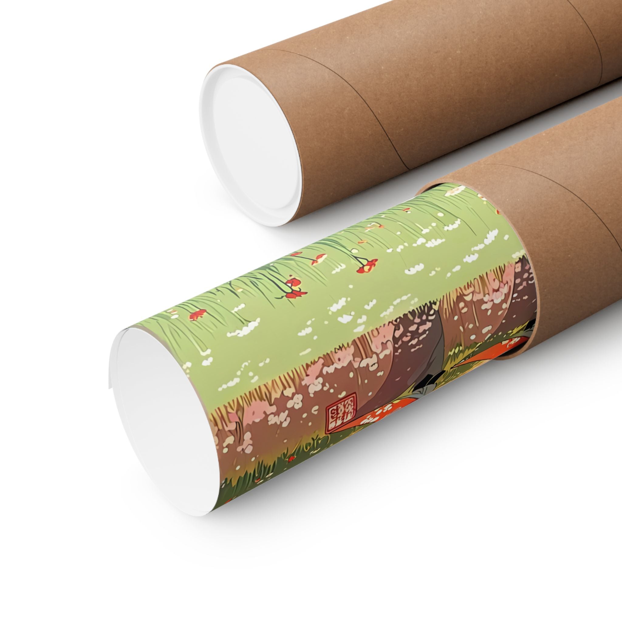 Black Cats Studio Ghibli-Inspired Print