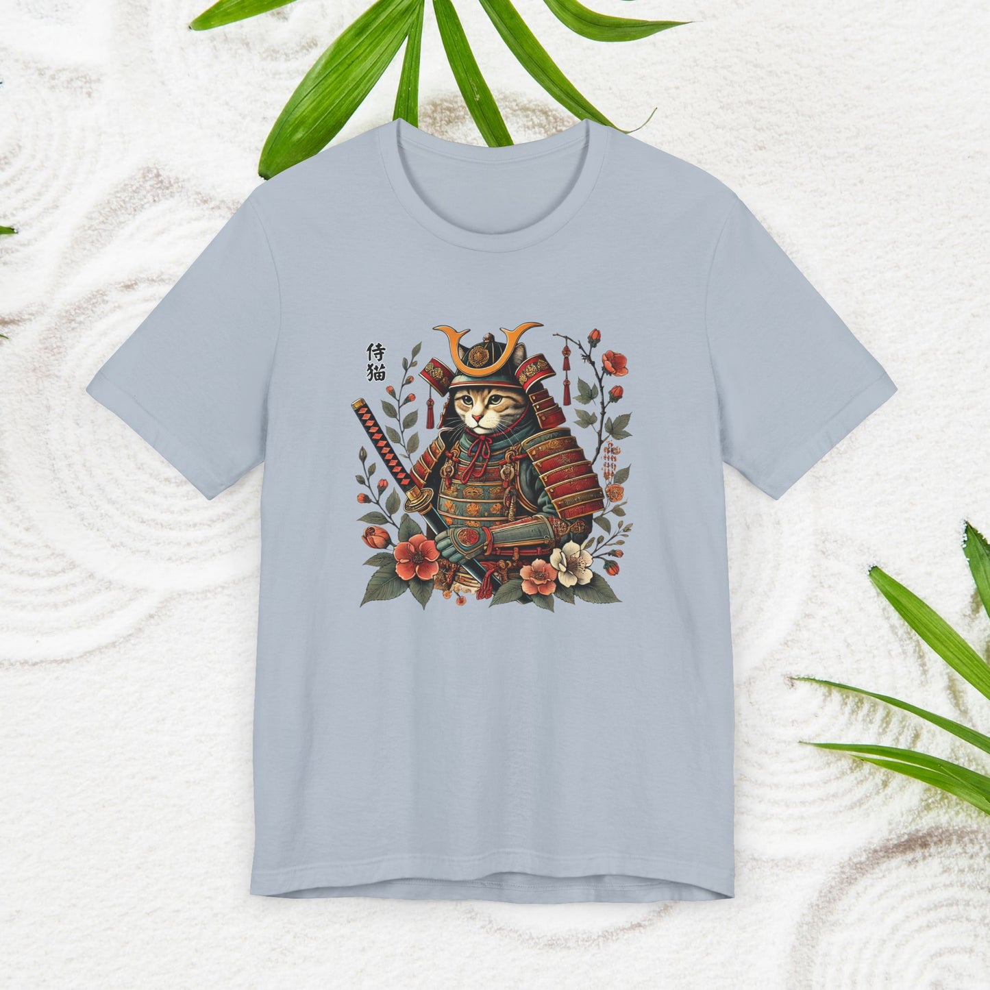 Japanese Samurai Cat - Unisex T-Shirt