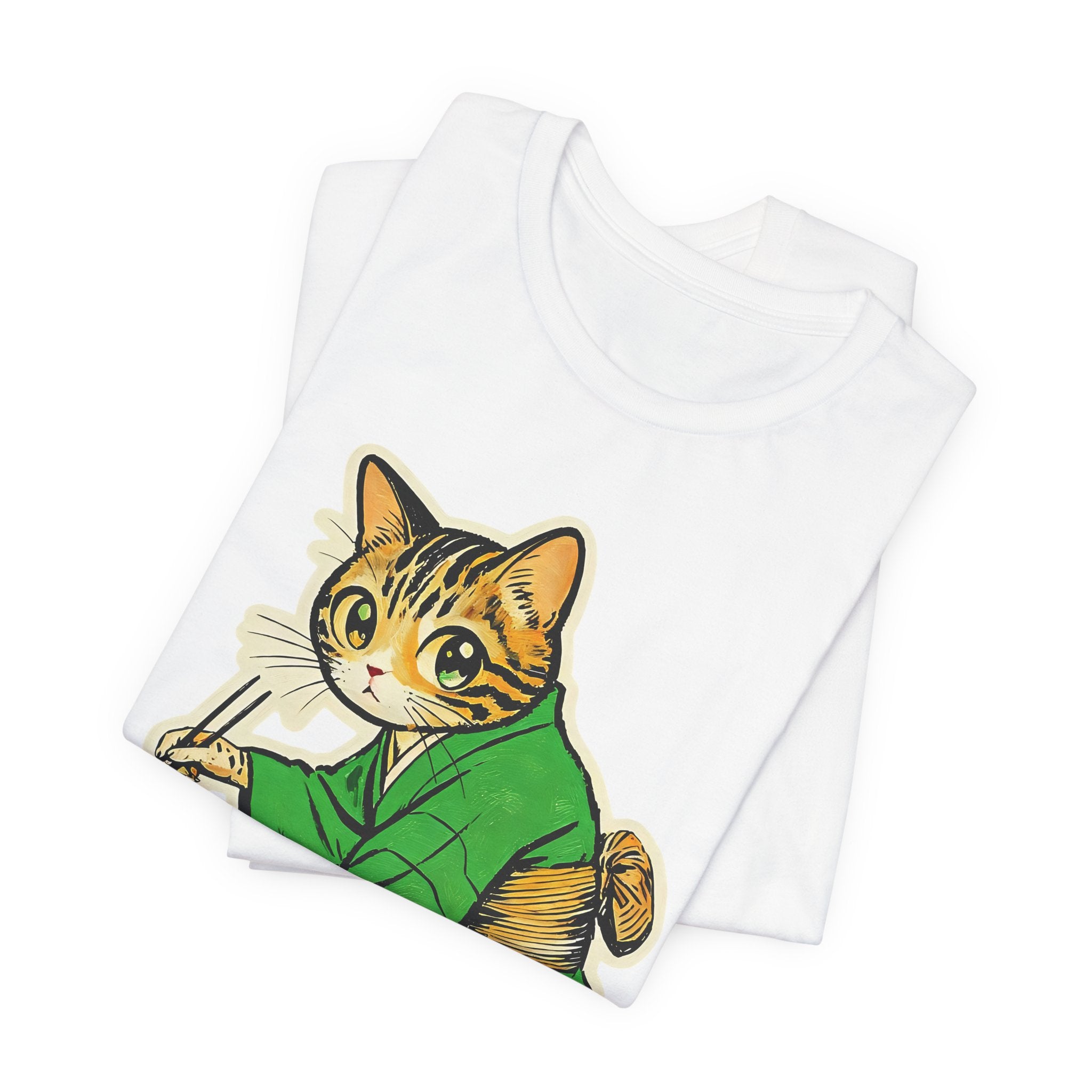 Kawaii Bengal Kimono Cat Shirt  Sushi Cat Tee