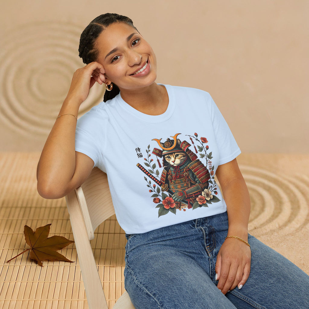 Samurai Cat T-Shirt, Unisex