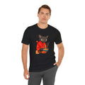 Spicy Ramen Cat Shirt - Black Cat Tee for Noodle Lovers - Kimono Cats Collection