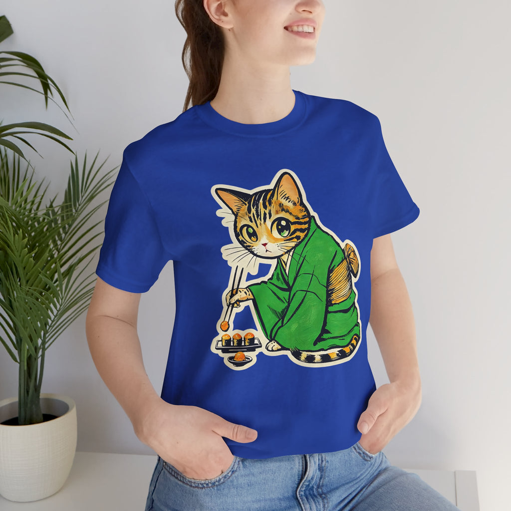 Kawaii Bengal Kimono Cat Shirt  Sushi Cat Tee