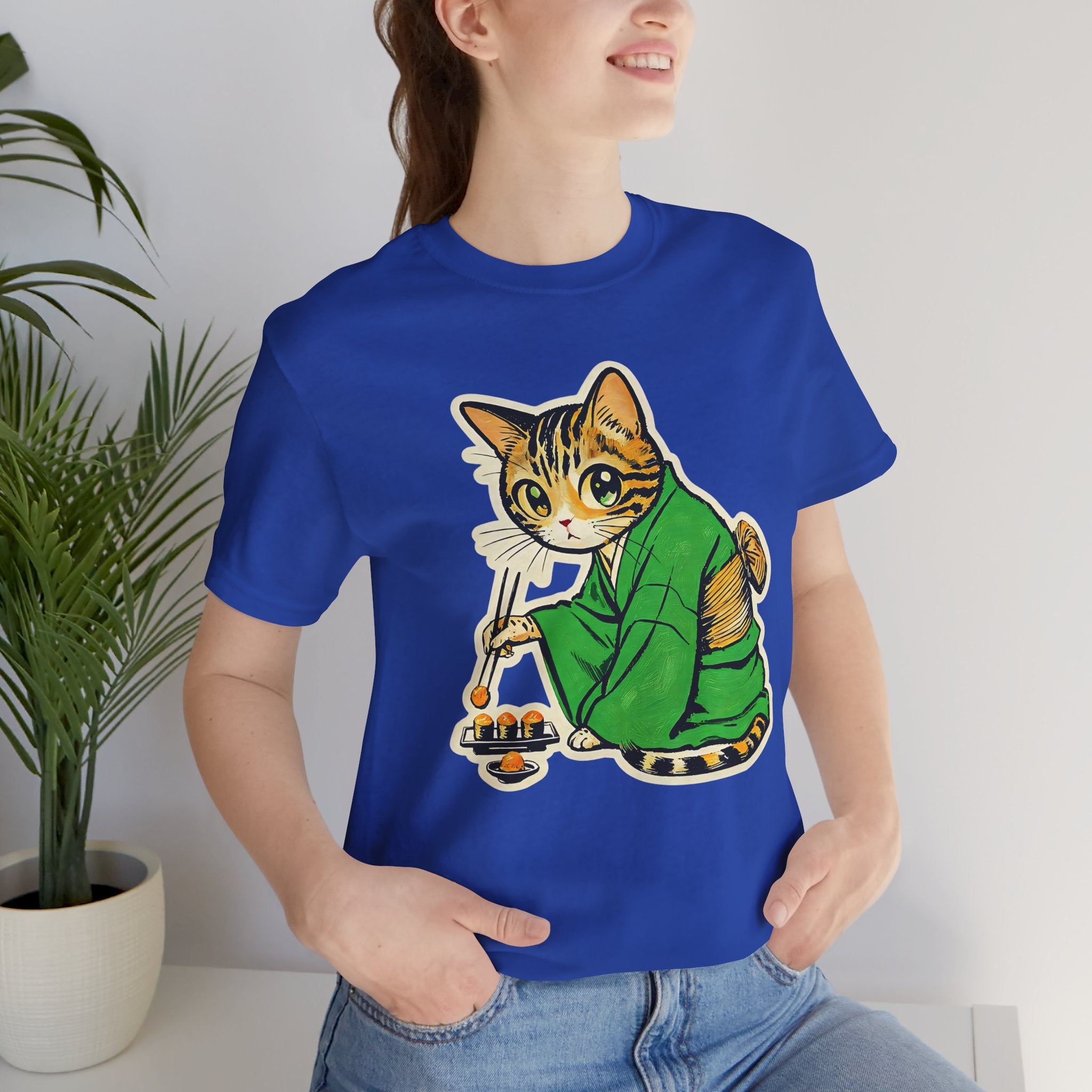 Kawaii Bengal Kimono Cat Shirt  Sushi Cat Tee