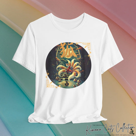 Kitsune Yokai T-Shirt – Mystical Japanese Folklore Spirit Fox