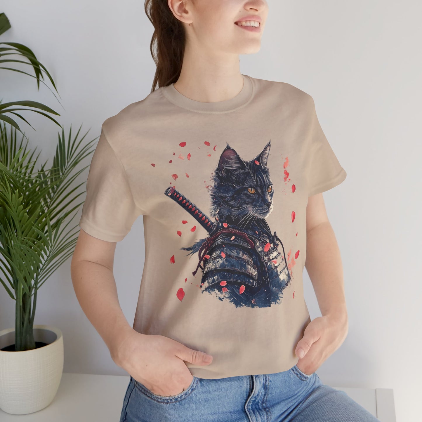 Samurai Cat Warrior Tee - Unisex