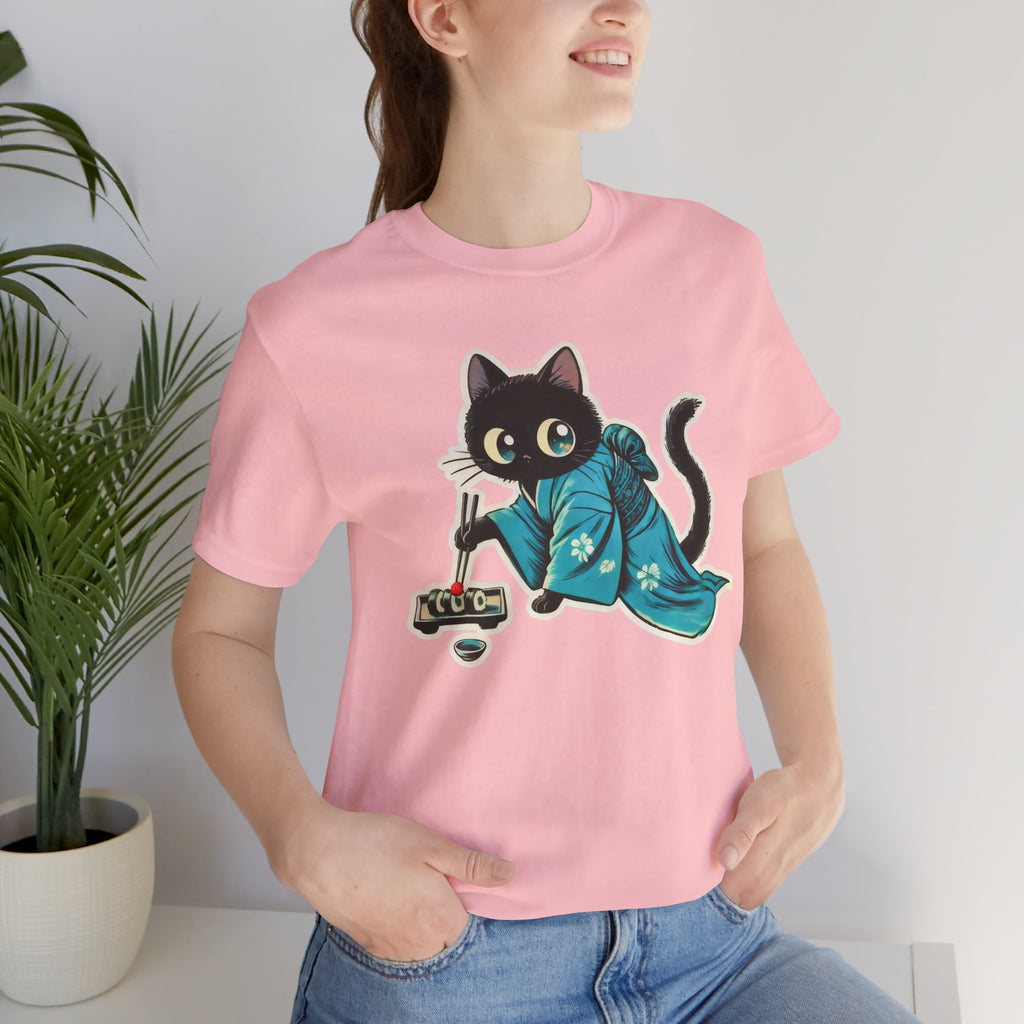 Sushi Cat Shirt - Japanese Kawaii Cat Tee