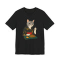 Yakisoba Noodle Cat Shirt - Japanese Street Food Kimono Cat Tee
