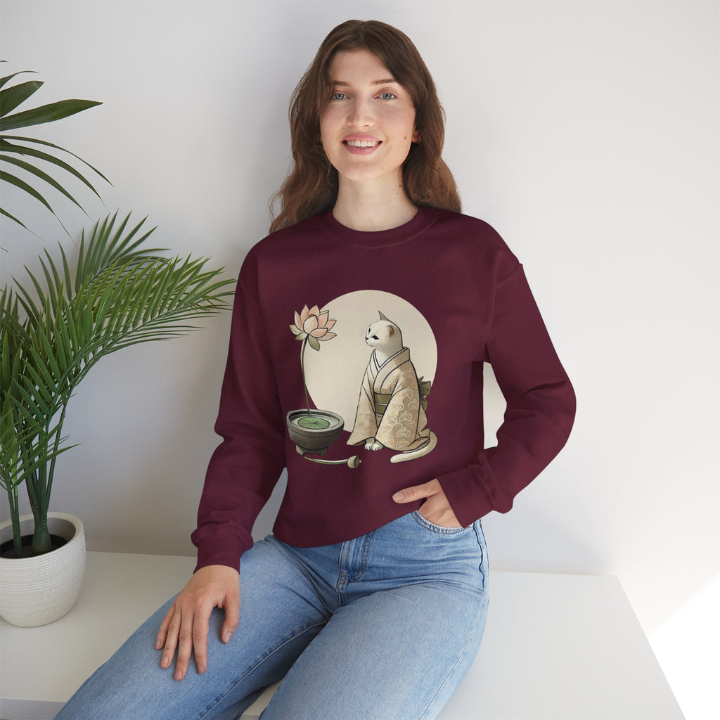 Geisha Cat Sweatshirt