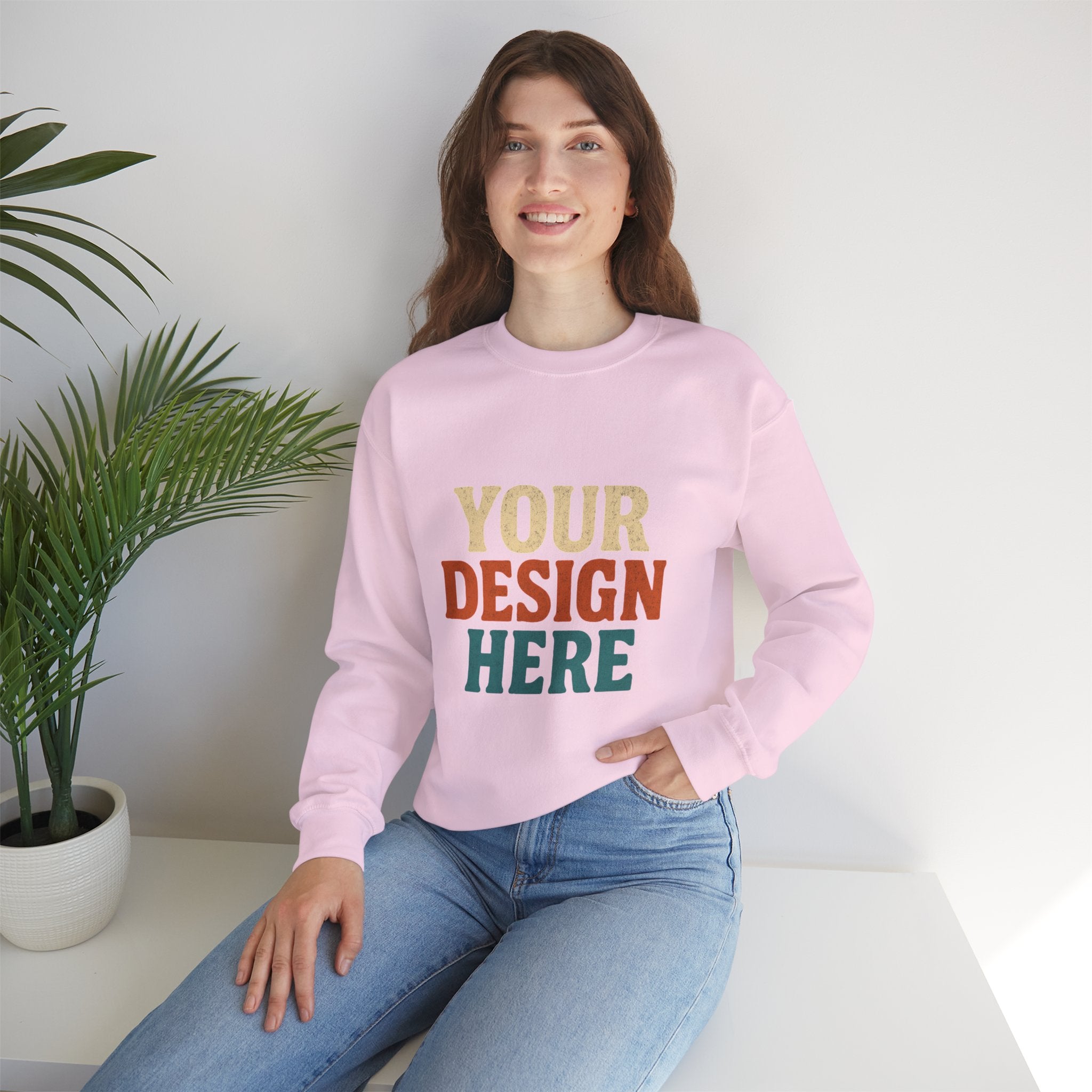 Custom Image Sweatshirt – Your Art, Photo, or Design Printed