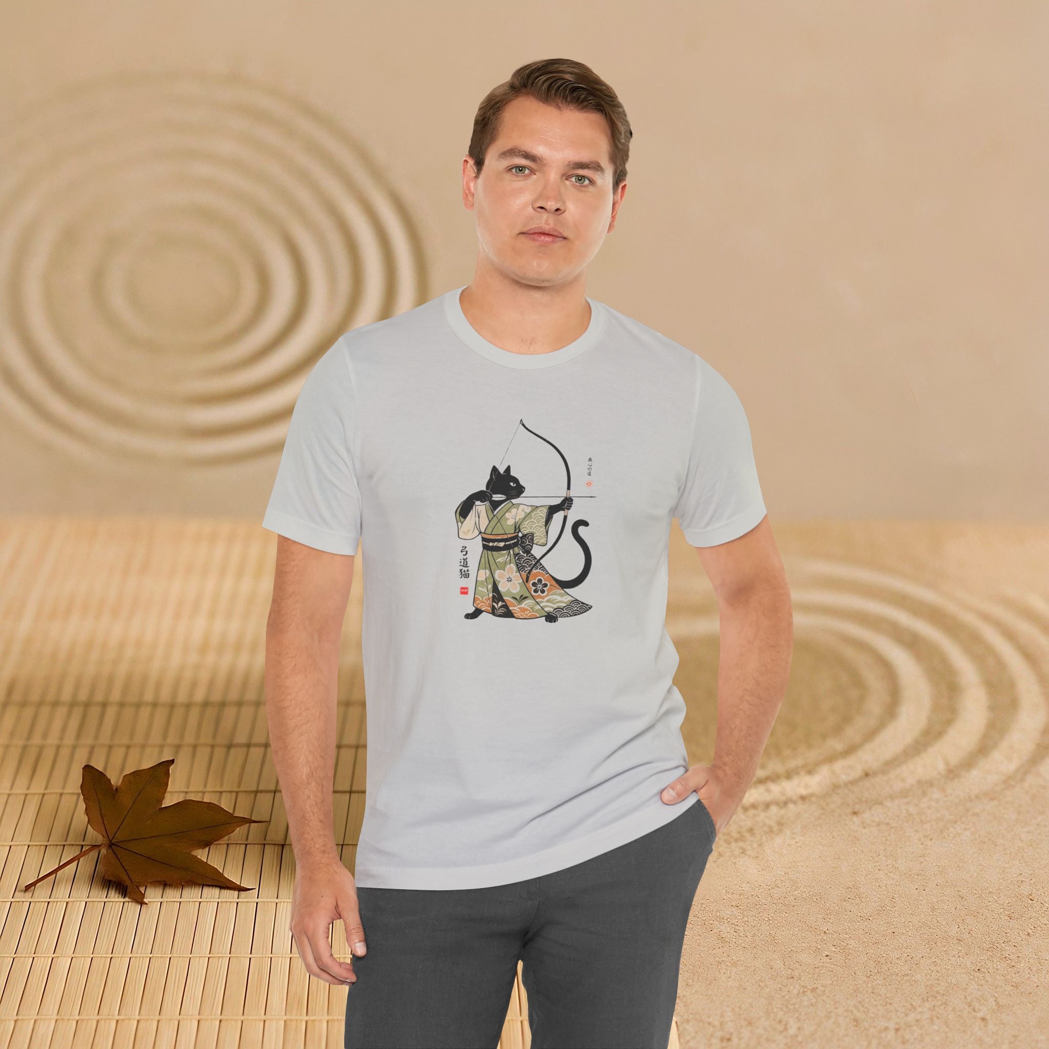 Kyudo Cat Archer T-Shirt