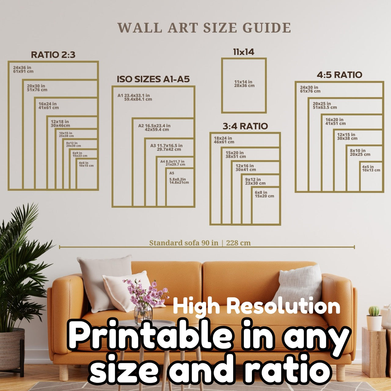 Bushineko no Miyabi - The Elegant Samurai Cat Wall Art