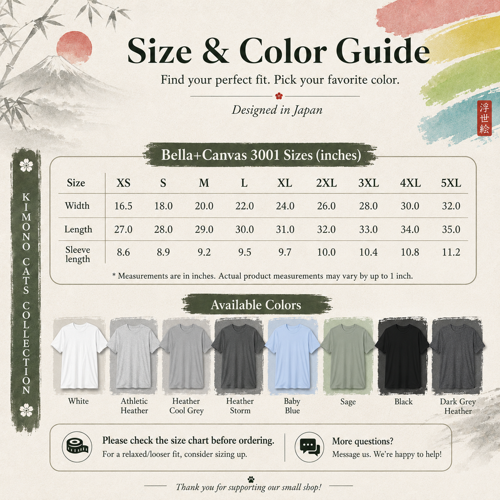 Sushi Cat T-Shirt - Master Your Style with the Sushi Master Cat Tee